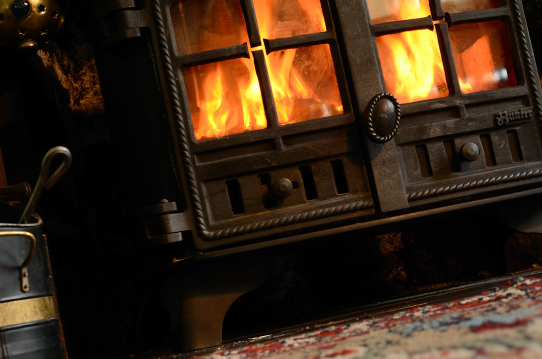 Warmth of the Blackwaterfoot Lodge Hotel, Arran, Scotland